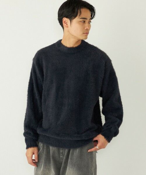 SHIPS / シップス ニット・セーター | SHIPS Colors:〈手洗い可能〉シャギー クルーネック ニット | 詳細23