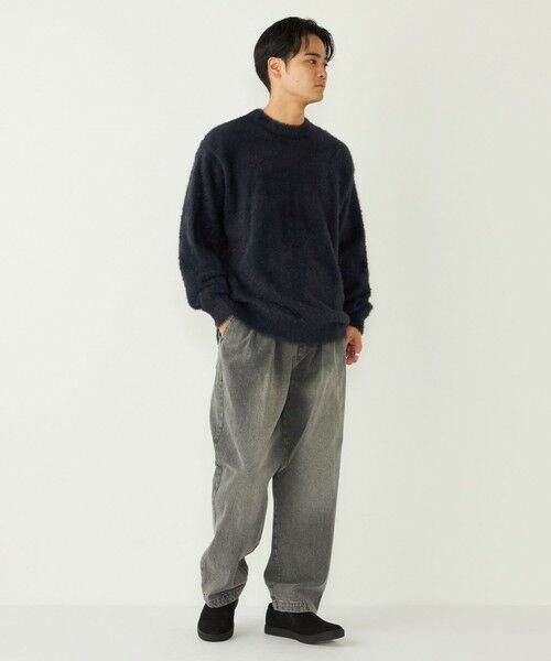 SHIPS / シップス ニット・セーター | SHIPS Colors:〈手洗い可能〉シャギー クルーネック ニット | 詳細25