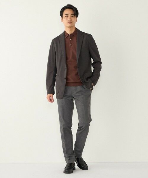 SHIPS / シップス ニット・セーター | SHIPS Colors:〈洗濯機可能〉14G 天竺 ニット ポロシャツ | 詳細4