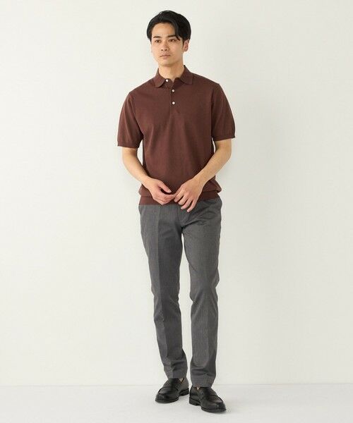 SHIPS / シップス ニット・セーター | SHIPS Colors:〈洗濯機可能〉14G 天竺 ニット ポロシャツ | 詳細7