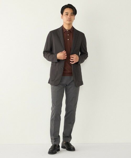 SHIPS / シップス ニット・セーター | SHIPS Colors:〈洗濯機可能〉14G 天竺 ニット ポロシャツ | 詳細9