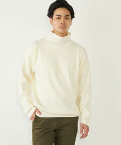 SHIPS / シップス ニット・セーター | SHIPS Colors:〈洗濯機可能〉畔編み ハイネック ニット