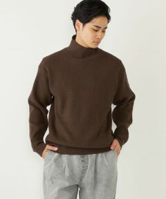 SHIPS / シップス ニット・セーター | SHIPS Colors:〈洗濯機可能〉畔編み ハイネック ニット