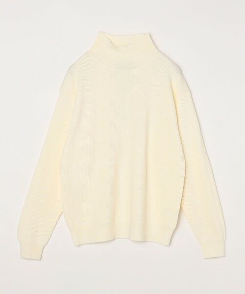 SHIPS / シップス ニット・セーター | SHIPS Colors:〈洗濯機可能〉畔編み ハイネック ニット | 詳細1