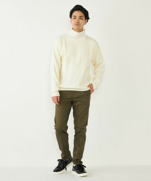 SHIPS / シップス ニット・セーター | SHIPS Colors:〈洗濯機可能〉畔編み ハイネック ニット | 詳細6