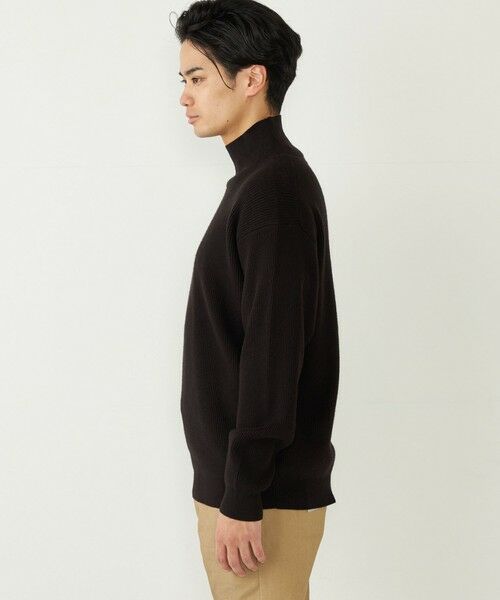 SHIPS / シップス ニット・セーター | SHIPS Colors:〈洗濯機可能〉畔編み ハイネック ニット | 詳細11