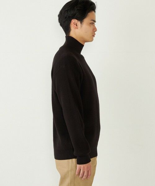 SHIPS / シップス ニット・セーター | SHIPS Colors:〈洗濯機可能〉畔編み ハイネック ニット | 詳細13