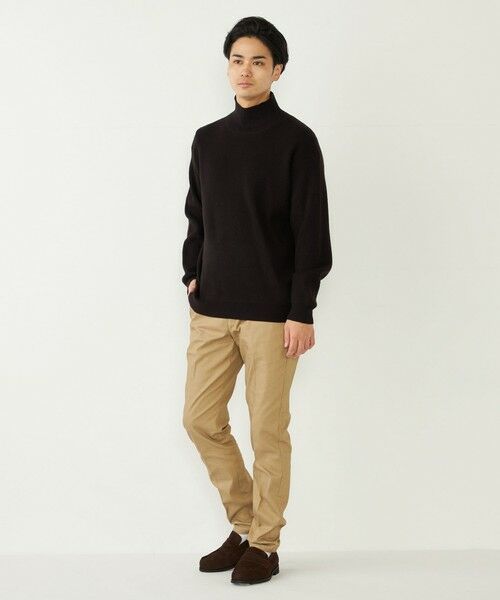 SHIPS / シップス ニット・セーター | SHIPS Colors:〈洗濯機可能〉畔編み ハイネック ニット | 詳細14