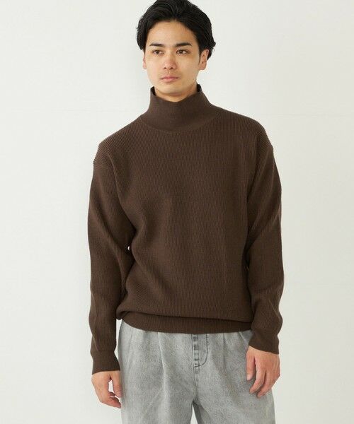 SHIPS / シップス ニット・セーター | SHIPS Colors:〈洗濯機可能〉畔編み ハイネック ニット | 詳細28