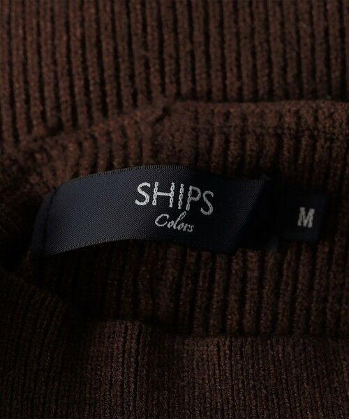 SHIPS / シップス ニット・セーター | SHIPS Colors:〈洗濯機可能〉畔編み ハイネック ニット | 詳細24