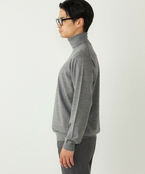 SHIPS / シップス ニット・セーター | SHIPS Colors:〈手洗い可能〉アンチピリング 12ゲージ タートルネック ニット | 詳細5