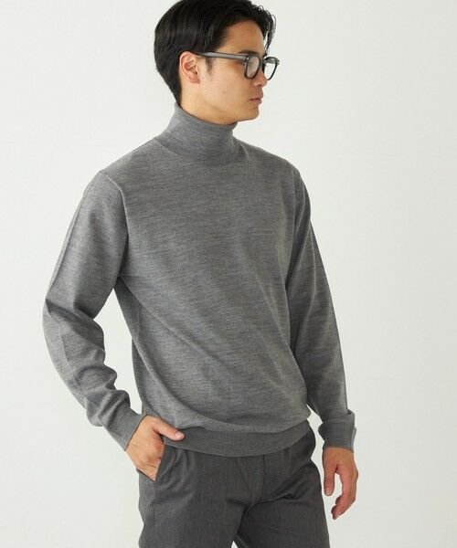 SHIPS / シップス ニット・セーター | SHIPS Colors:〈手洗い可能〉アンチピリング 12ゲージ タートルネック ニット | 詳細12