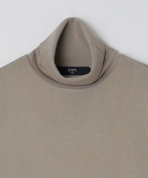 SHIPS / シップス ニット・セーター | SHIPS Colors:〈手洗い可能〉アンチピリング 12ゲージ タートルネック ニット | 詳細26
