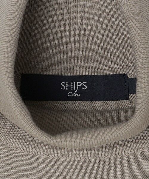 SHIPS / シップス ニット・セーター | SHIPS Colors:〈手洗い可能〉アンチピリング 12ゲージ タートルネック ニット | 詳細27