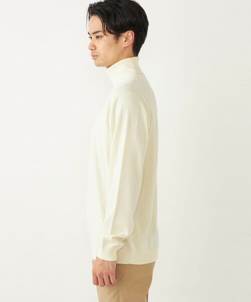 SHIPS / シップス ニット・セーター | SHIPS Colors:〈手洗い可能〉アンチピリング 12G タートルネック ニット | 詳細4