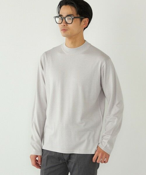 SHIPS / シップス ニット・セーター | SHIPS Colors:〈吸湿発熱〉Solist(R)Heat 14ゲージ モックネックニット◇ | 詳細5