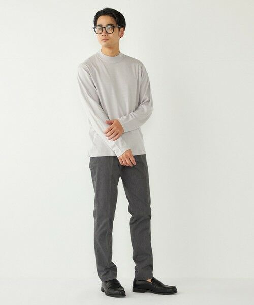 SHIPS / シップス ニット・セーター | SHIPS Colors:〈吸湿発熱〉Solist(R)Heat 14ゲージ モックネックニット◇ | 詳細7