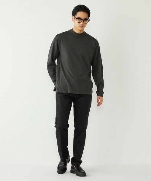 SHIPS / シップス ニット・セーター | SHIPS Colors:〈吸湿発熱〉Solist(R)Heat 14ゲージ モックネックニット◇ | 詳細15