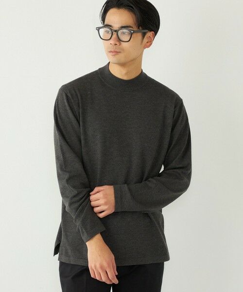 SHIPS / シップス ニット・セーター | SHIPS Colors:〈吸湿発熱〉Solist(R)Heat 14ゲージ モックネックニット◇ | 詳細17