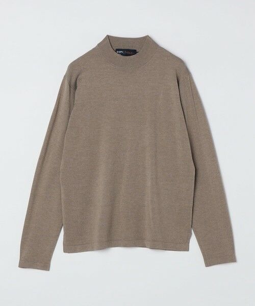 SHIPS / シップス ニット・セーター | 《一部追加予約》SHIPS Colors:〈吸湿発熱〉Solist(R)Heat モックネックニット | 詳細4