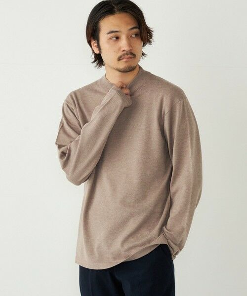 SHIPS / シップス ニット・セーター | 《一部追加予約》SHIPS Colors:〈吸湿発熱〉Solist(R)Heat モックネックニット | 詳細7