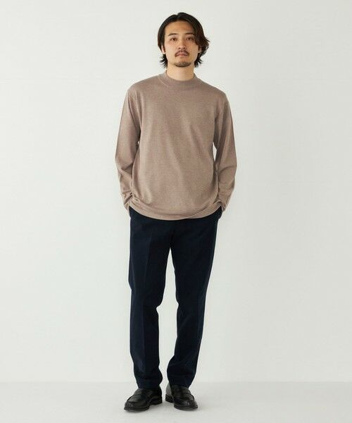 SHIPS / シップス ニット・セーター | 《一部追加予約》SHIPS Colors:〈吸湿発熱〉Solist(R)Heat モックネックニット | 詳細8