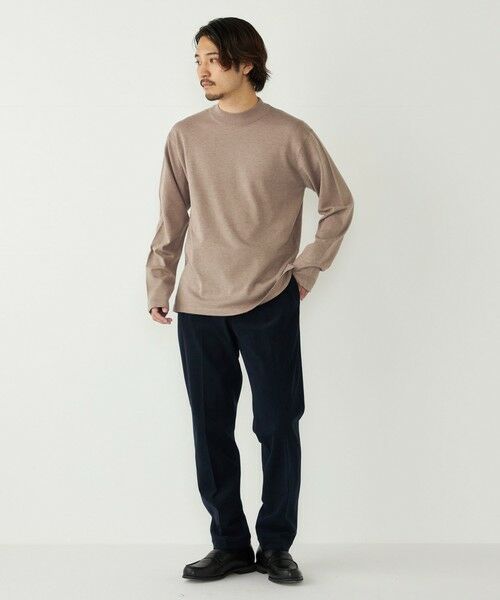 SHIPS / シップス ニット・セーター | 《一部追加予約》SHIPS Colors:〈吸湿発熱〉Solist(R)Heat モックネックニット | 詳細9