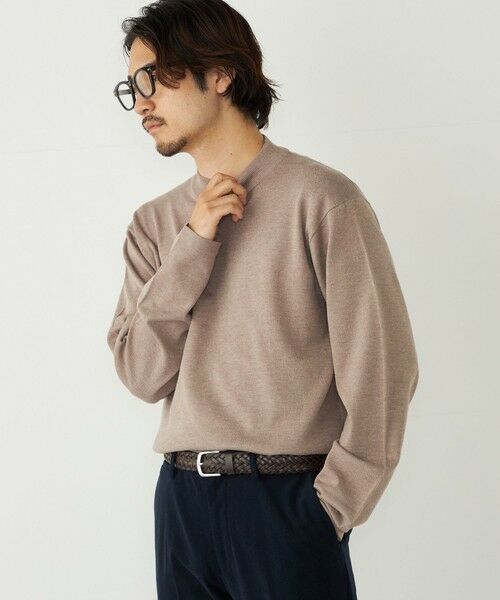 SHIPS / シップス ニット・セーター | 《一部追加予約》SHIPS Colors:〈吸湿発熱〉Solist(R)Heat モックネックニット | 詳細11