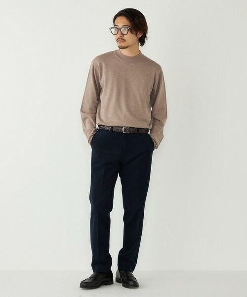 SHIPS / シップス ニット・セーター | 《一部追加予約》SHIPS Colors:〈吸湿発熱〉Solist(R)Heat モックネックニット | 詳細14