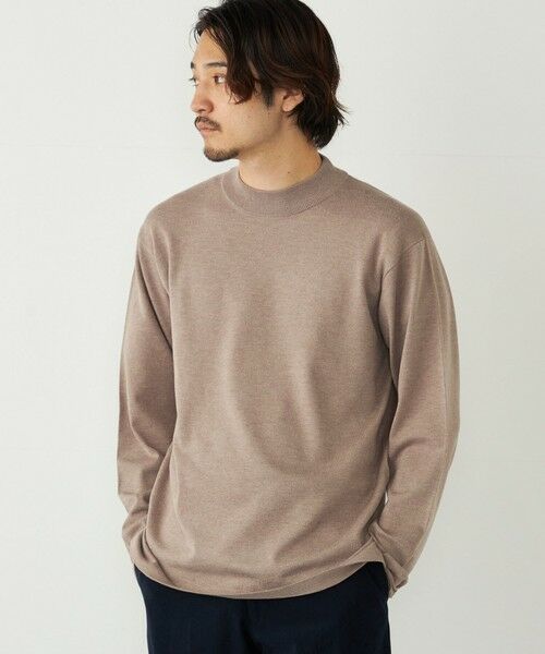 SHIPS / シップス ニット・セーター | 《一部追加・新色予約》【一部WEB限定】Solist(R)Heat 14ゲージ モックネックニット◆ | 詳細28