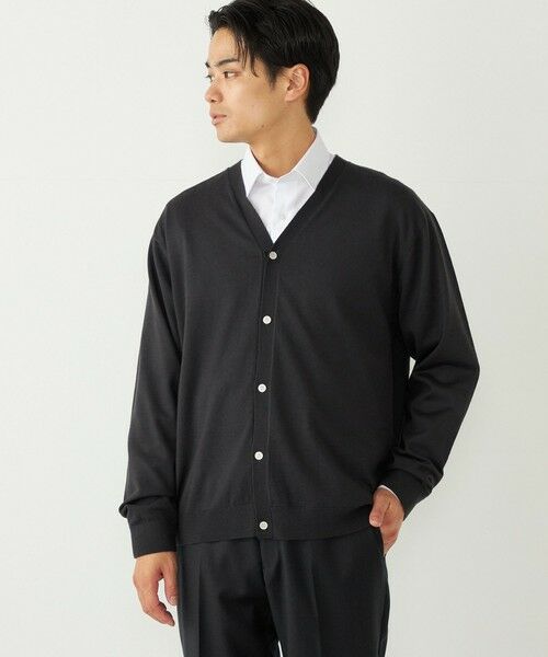 SHIPS / シップス カーディガン・ボレロ | SHIPS Colors:〈手洗い可能〉アンチピリング 12ゲージ カーディガン | 詳細10