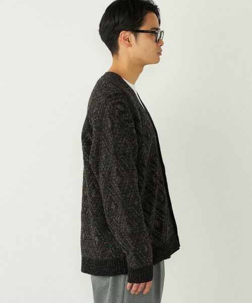 SHIPS / シップス カーディガン・ボレロ | SHIPS Colors:〈手洗い可能〉ジャカード モール カーディガン | 詳細6