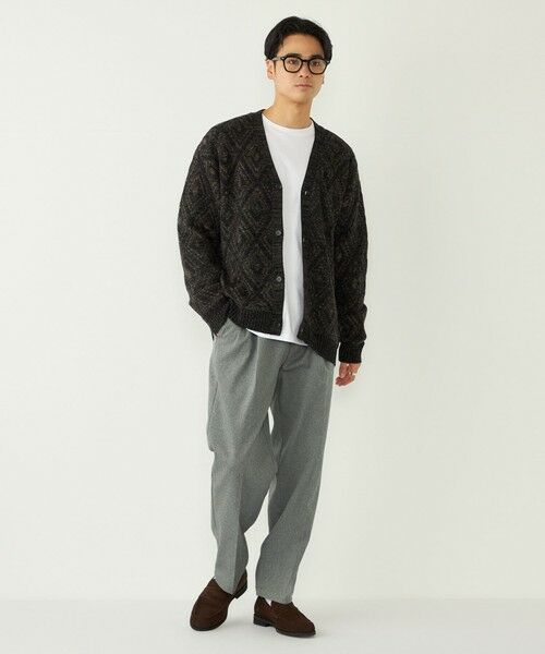 SHIPS / シップス カーディガン・ボレロ | SHIPS Colors:〈手洗い可能〉ジャカード モール カーディガン | 詳細10