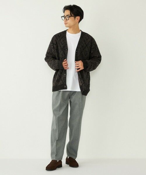 SHIPS / シップス カーディガン・ボレロ | SHIPS Colors:〈手洗い可能〉ジャカード モール カーディガン | 詳細11