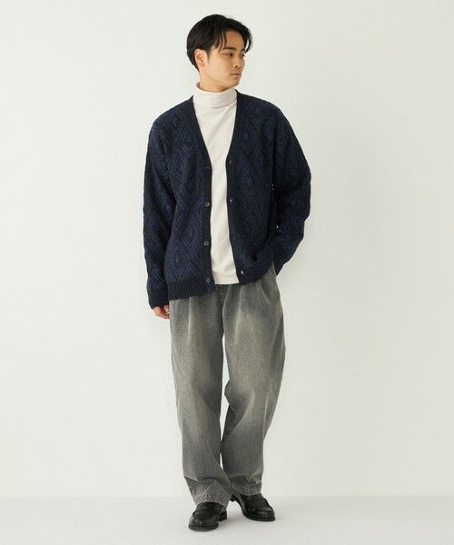 SHIPS / シップス カーディガン・ボレロ | SHIPS Colors:〈手洗い可能〉ジャカード モール カーディガン | 詳細21