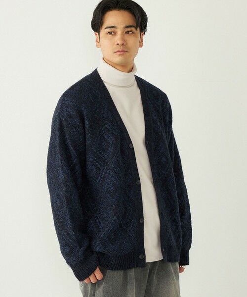 SHIPS / シップス カーディガン・ボレロ | SHIPS Colors:〈手洗い可能〉ジャカード モール カーディガン | 詳細22