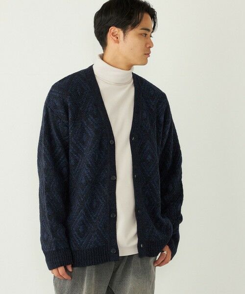 SHIPS / シップス カーディガン・ボレロ | SHIPS Colors:〈手洗い可能〉ジャカード モール カーディガン | 詳細23