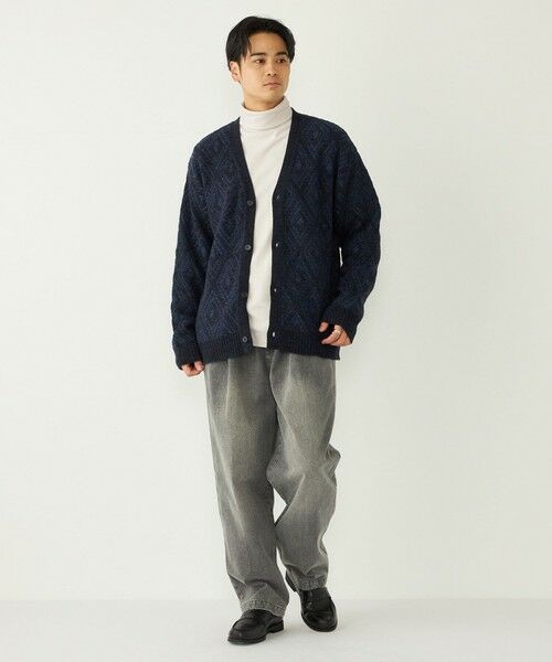 SHIPS / シップス カーディガン・ボレロ | SHIPS Colors:〈手洗い可能〉ジャカード モール カーディガン | 詳細25