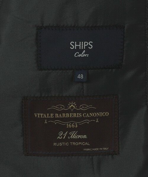 SHIPS / シップス テーラードジャケット | SHIPS Colors:CANONICO  スーツ ジャケット ソリッド(セットアップ対応可能) | 詳細9