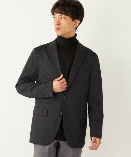 SHIPS / シップス テーラードジャケット | SHIPS Colors: AVANT ウールライク ジャージー ジャケット (セットアップ対応) | 詳細4