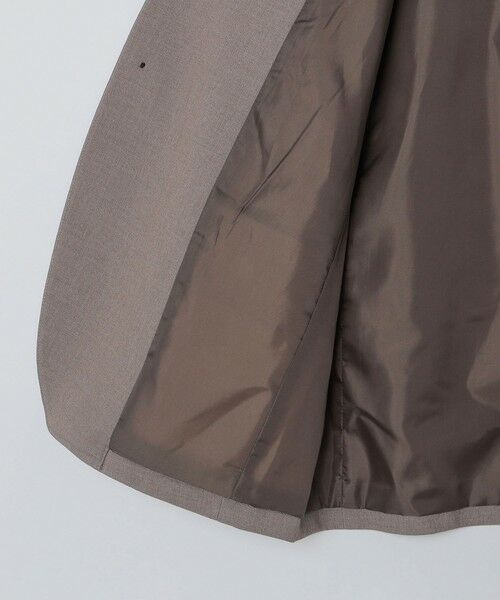 SHIPS / シップス ノーカラージャケット | 《一部追加予約》SHIPS Colors:〈手洗い可能〉ノーカラー ジャケット(セットアップ可能)◆ | 詳細23