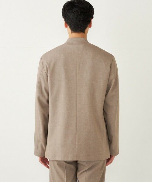 SHIPS / シップス ノーカラージャケット | 《一部追加予約》SHIPS Colors:〈手洗い可能〉ノーカラー ジャケット(セットアップ可能)◆ | 詳細27