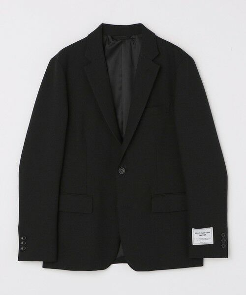 SHIPS / シップス テーラードジャケット | 《一部追加予約》SHIPS Colors:〈洗濯機可能〉MULTI FUNCTION ジャケット◆(ブラック)