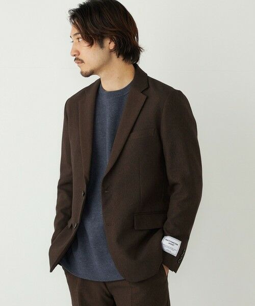 SHIPS / シップス テーラードジャケット | 《一部追加予約》SHIPS Colors:〈洗濯機可能〉MULTI FUNCTION ジャケット◆(ブラウン)