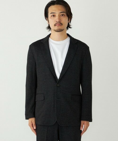 SHIPS / シップス テーラードジャケット | SHIPS Colors:ムリネ ジャージー ジャケット(セットアップ対応可能) | 詳細3