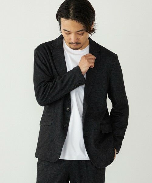 SHIPS / シップス テーラードジャケット | SHIPS Colors:ムリネ ジャージー ジャケット(セットアップ対応可能) | 詳細7