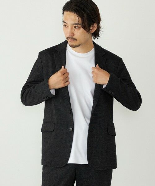 SHIPS / シップス テーラードジャケット | SHIPS Colors:ムリネ ジャージー ジャケット(セットアップ対応可能) | 詳細8