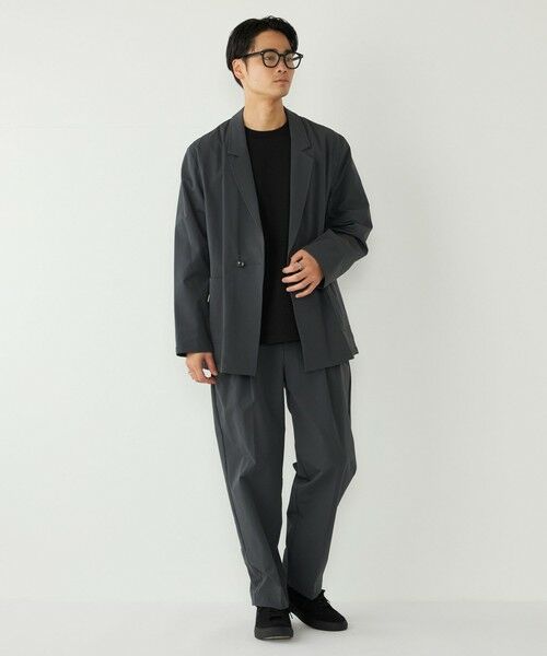 SHIPS / シップス テーラードジャケット | SHIPS Colors:〈洗濯機可能〉ナイロン ストレッチ ダブル ジャケット(セットアップ可能) | 詳細11