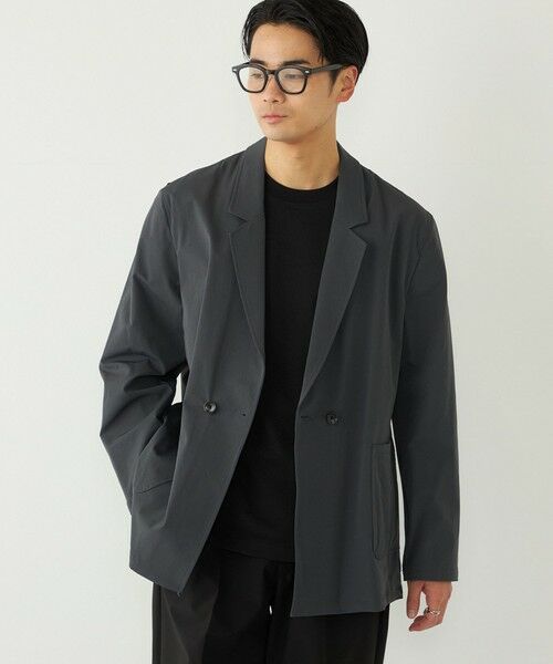 SHIPS / シップス テーラードジャケット | SHIPS Colors:〈洗濯機可能〉ナイロン ストレッチ ダブル ジャケット(セットアップ可能) | 詳細12