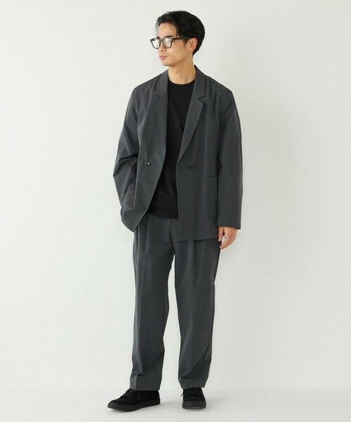 SHIPS / シップス テーラードジャケット | SHIPS Colors:〈洗濯機可能〉ナイロン ストレッチ ダブル ジャケット(セットアップ可能) | 詳細14